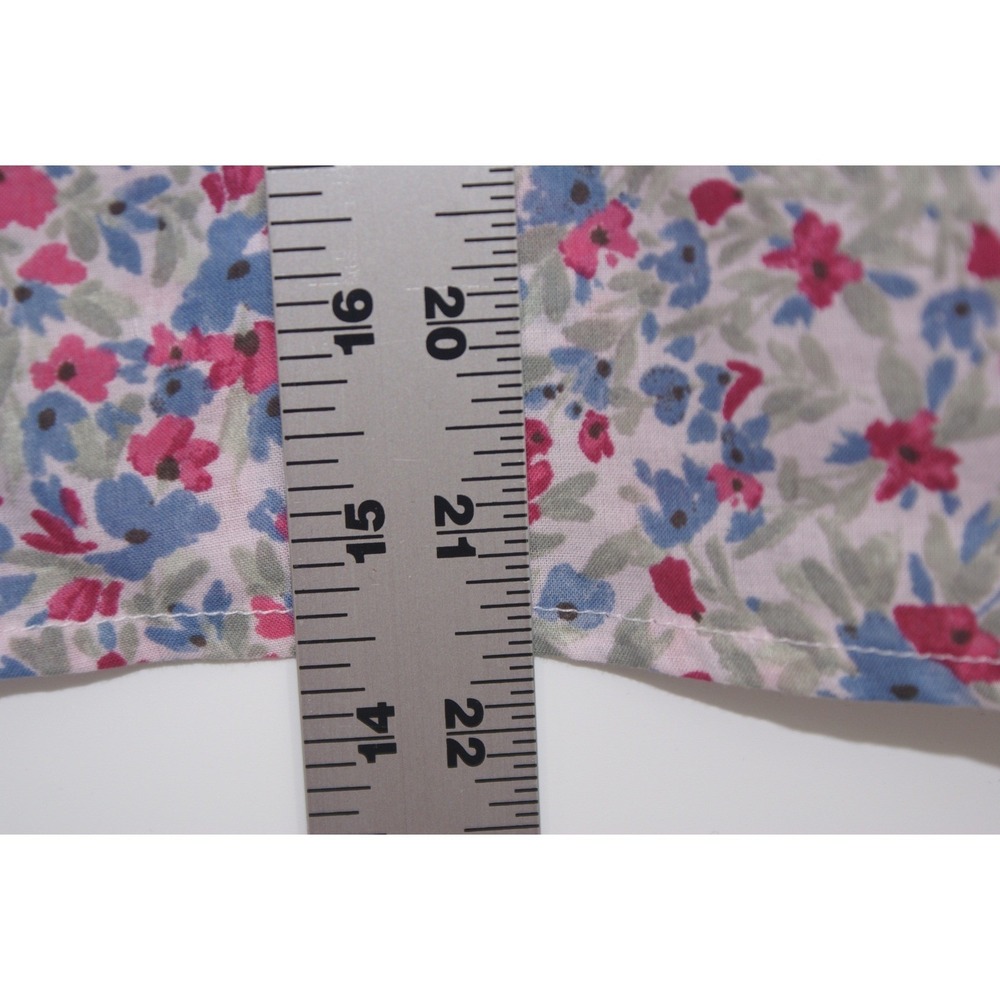 BB Dakota Steve Madden Ditsy Top Floral Flutter Sleeve Cotton Blouse BM14433W S - Picture 8 of 11